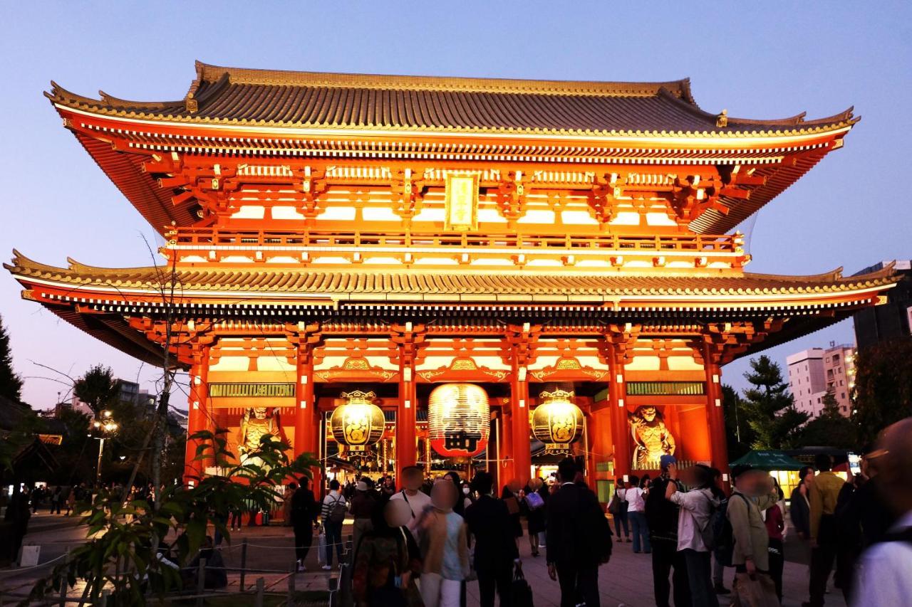 夢の舎 浅草 Yumenoya Asakusa Tóquio Exterior foto